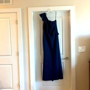 NEVER WORN one shoulder formal dress